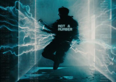 Not a Number EP cover by Luca Tranfaglia
